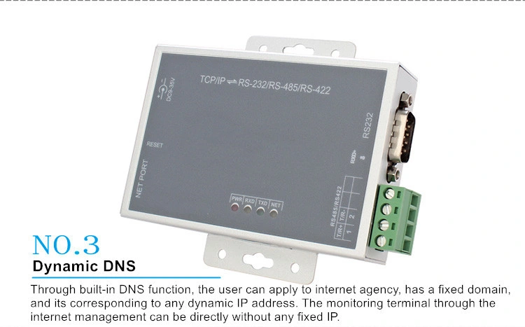 RS232 RS485 Serial to WiFi Ethernet Server, Industrial Serial WiFi Device Converter