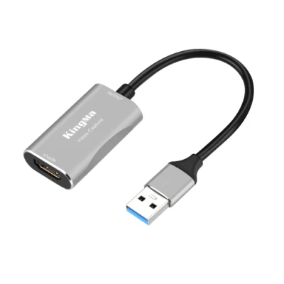 Scheda di acquisizione audio video Kingma USB 3.0 compatta per registrazione video, streaming live, giochi, registrazione didattica