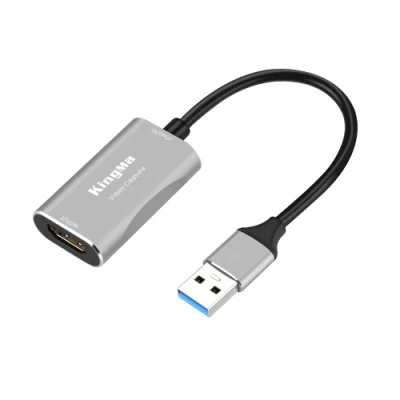 Scheda di acquisizione audio video Kingma da HDMI a USB 3.0 per registrazione video, streaming live, giochi, registrazione di classe