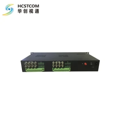 Convertitore/estensore in fibra ottica video digitale 3G-SDI a 16 canali per telecamera CCTV
