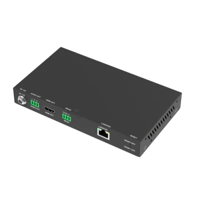 Decoder AV Over IP 1080P a configurazione zero, extender HDMI Over IP H. 265 con videowall, controlli visivi e PoE